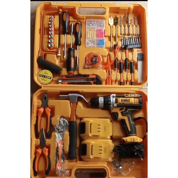 129PCS 21V Dewalt Cordless Drill & Screw Driver - Image 3